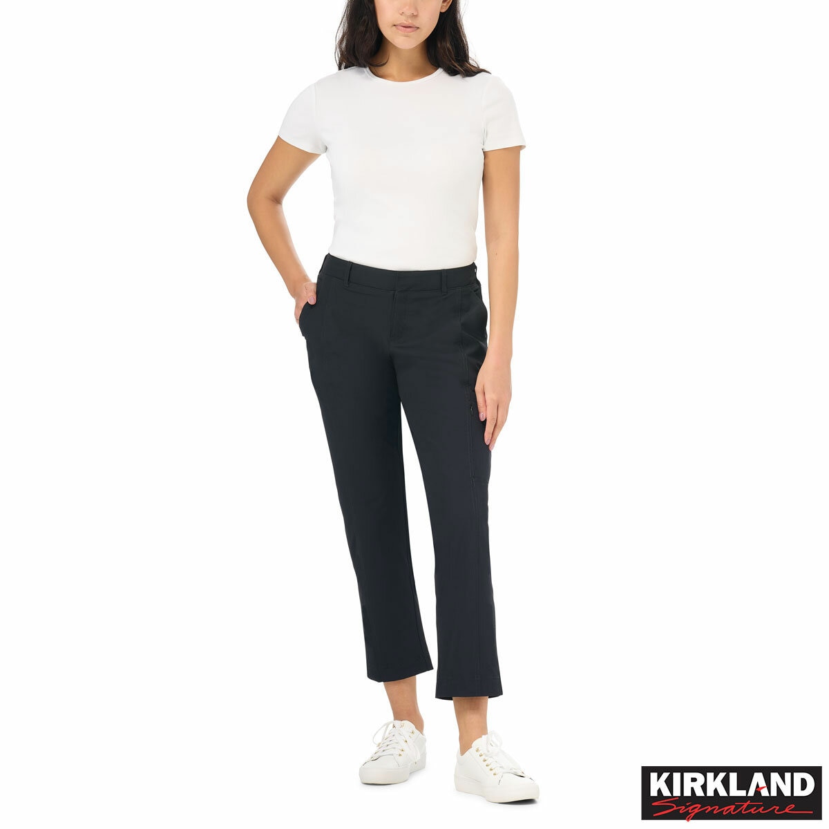 Kirkland Signature Women's Travel Pant in Black