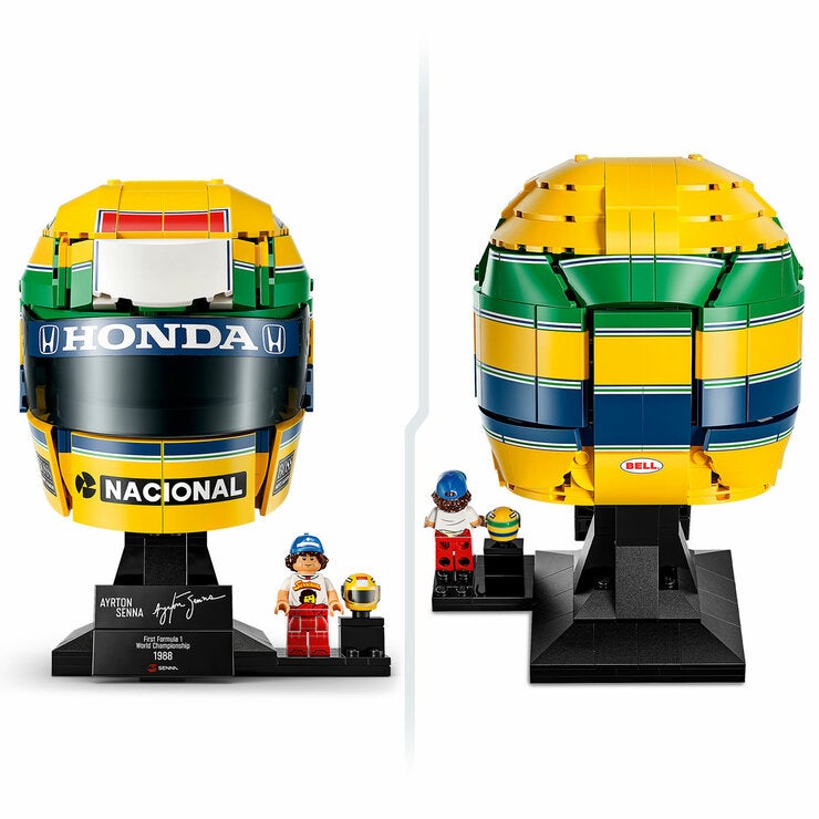 LEGO Editions Formula 1 Ayrton Senna Helmet - Model 43024 (14+ Years) LEGO Editions Formula 1 Ayrton Senna Helmet - Model 43024 (14+ Years)