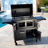 Duro 32" (81cm) Charcoal Barbecue Grill Wagon