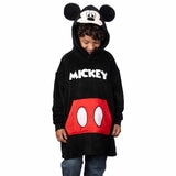 Character Kid's Oversized Hoodie in Mickey Mouse Character Kid's Oversized Hoodie in Mickey Mouse