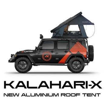 Tuff-Trek Kalahari-X Roof Tent, Black/Grey