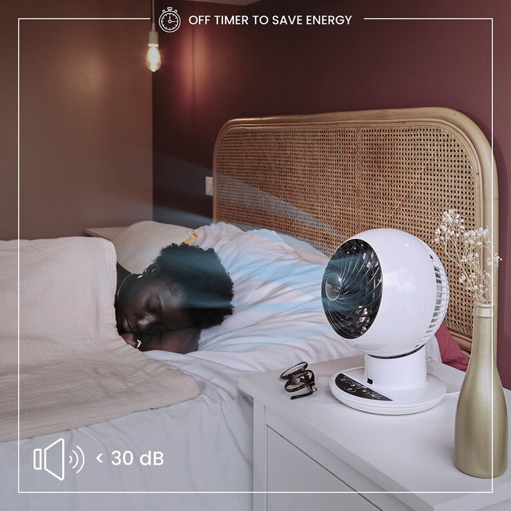 Lifestyle image of Woozoo Desk Fan