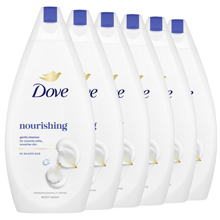 Dove Body Wash 6 x 450ml Dove Body Wash 6 x 450ml