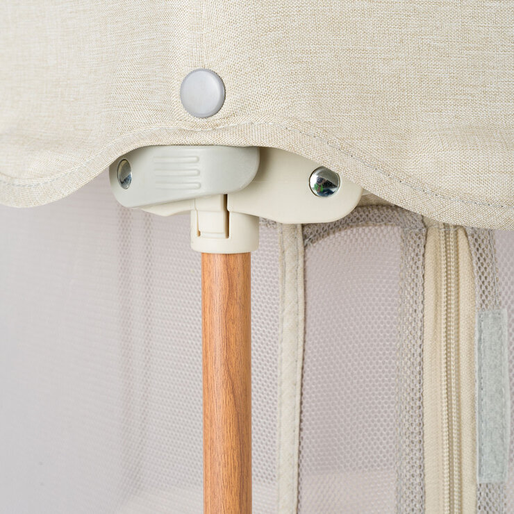 Tutti Bambini Hexa Playpen with Travel Carry Case in Beige Tutti Bambini Hexa Playpen with Travel Carry Case in Beige