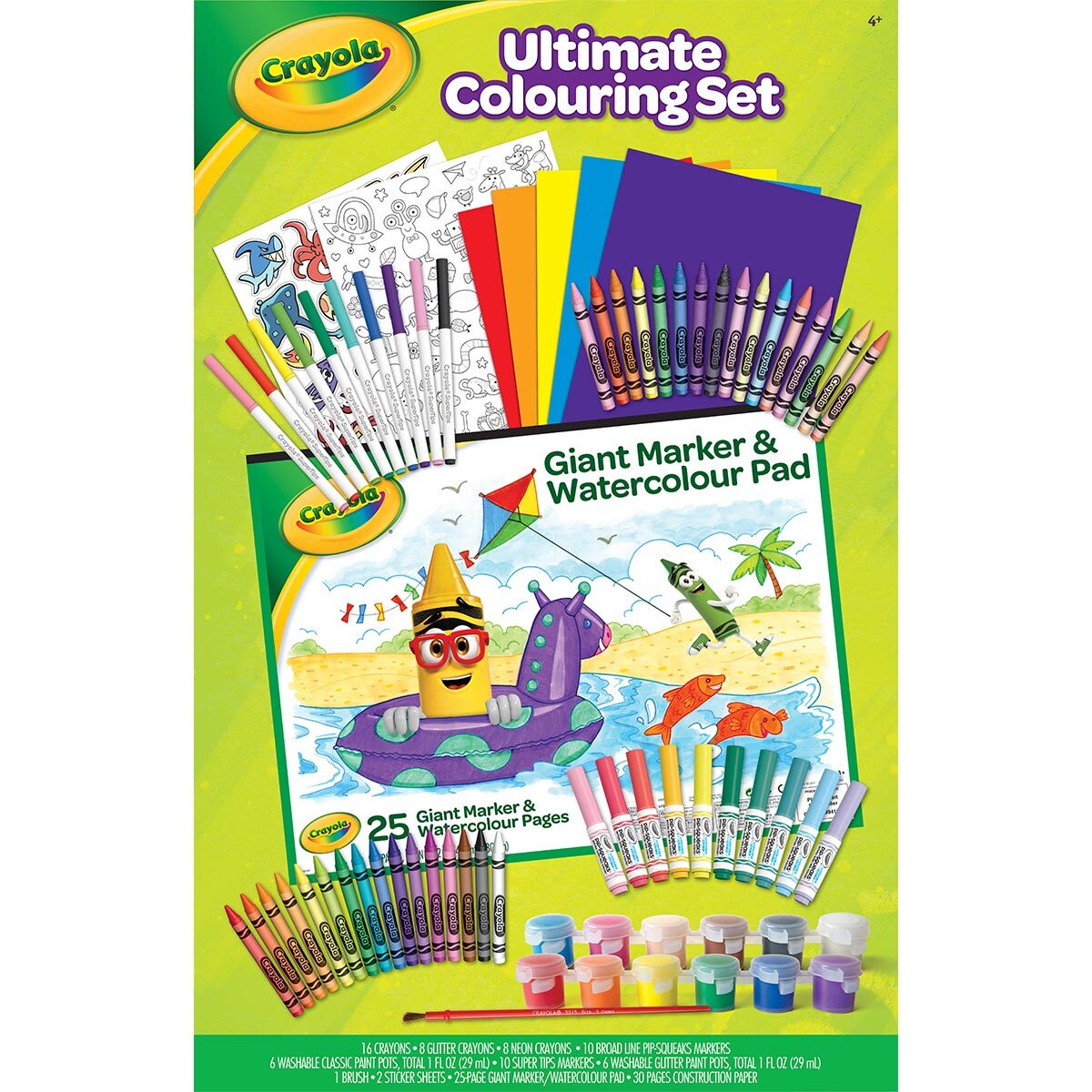 Buy Crayola Ultimate Colouring Set Front Image at costco.co.uk
