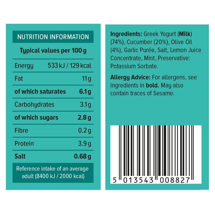 Nutritional Information Nutritional Information