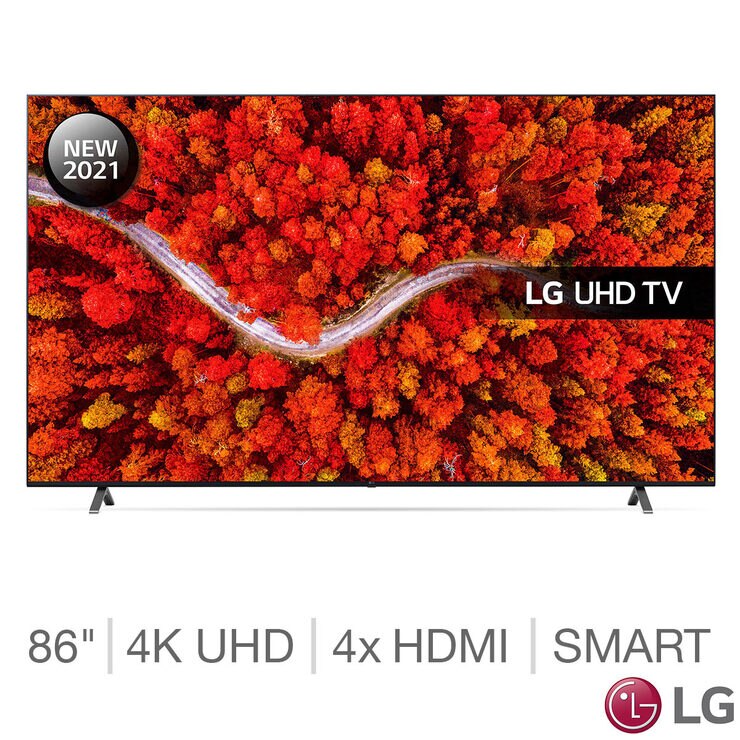 LG 86UP80006LA 86 Inch 4K Ultra HD Smart TV Costco UK