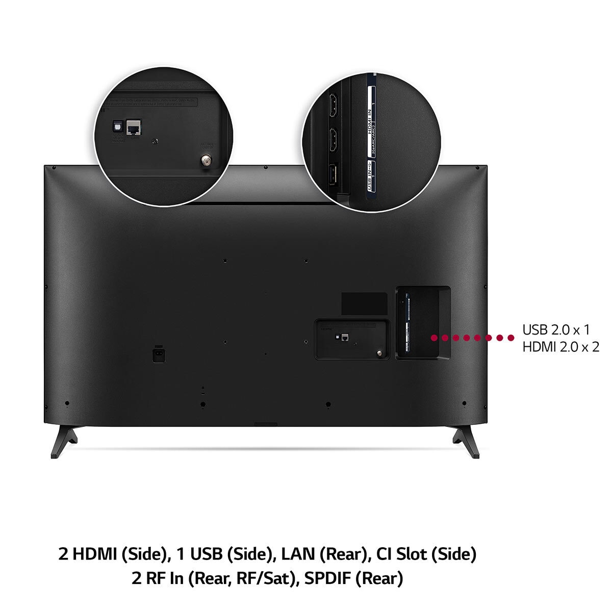 LG 50UP75006LF 50 Inch 4K Ultra HD Smart TV Costco UK