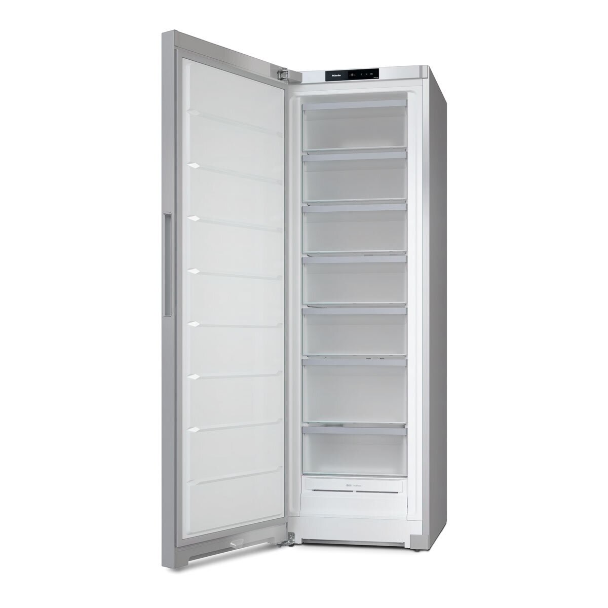 Miele FNS 4382 D Freezer, D Rated in Clean Steel