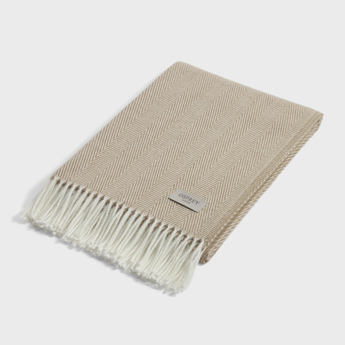 Osprey Herringbone Throw