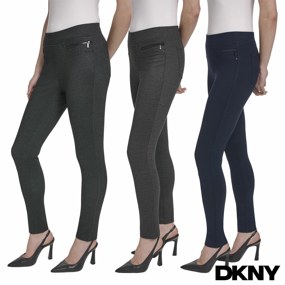 DKNY Ladies Pull on Ponte Pant DKNY Ladies Pull on Ponte Pant