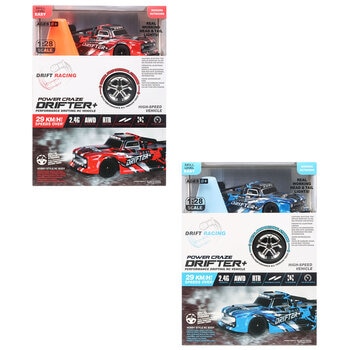 Power Craze Drifter+ 1:28 Scale Performance Drifting Racer Vehicle (8+ Years)