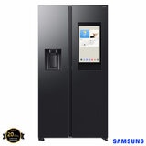 Samsung RS90F66BEFEU, Side by Side Fridge Freezer, E Rated in Black