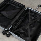 Rock Legacy Hardshell Suitcase 3pc set in Silver Rock Legacy Hardshell Suitcase 3pc set in Silver