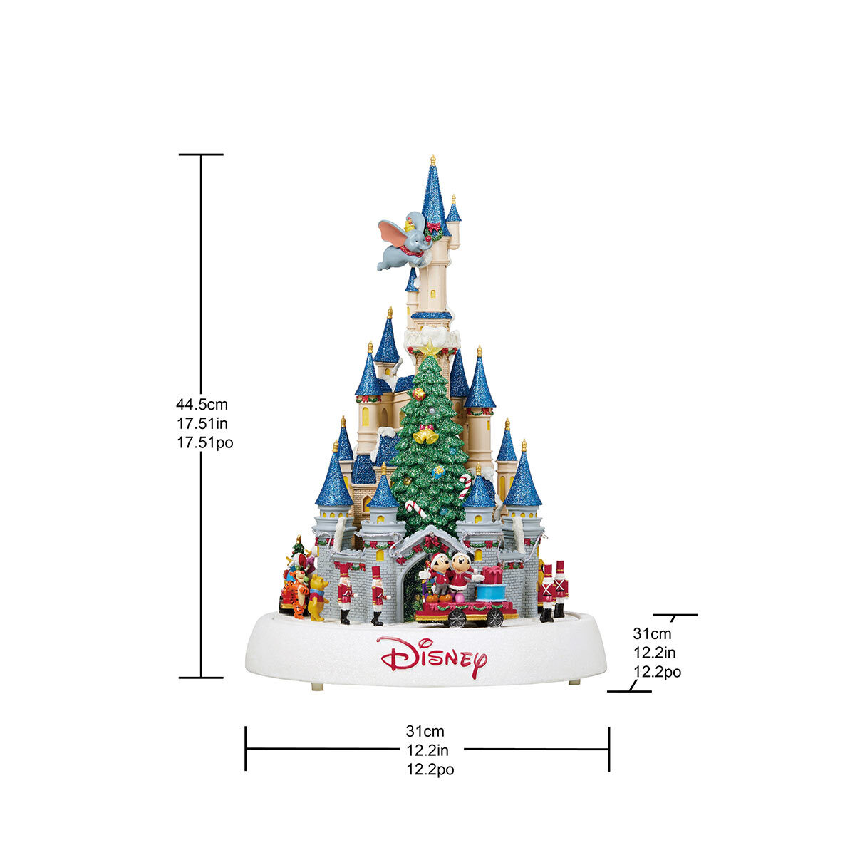 Buy Disney Holiday Parade Centrepiece Dimensions Image at Costco.co.uk