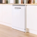 Bosch SMS4EMW06G Series 4 Freestanding 14 Place Setting Dishwasher, B Rated in White