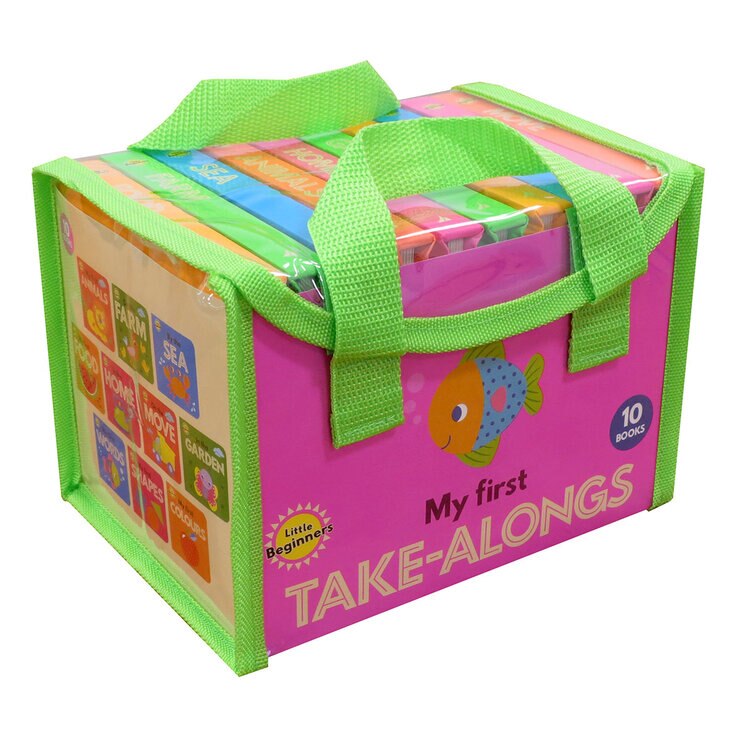 Carry Along x10 Board Books in 2 Options: Early Learning or My First Carry Along x10 Board Books in 2 Options: Early Learning or My First