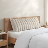Casual Living Faux Fur Body Pillow in 3 Colours, 50 x 121 cm