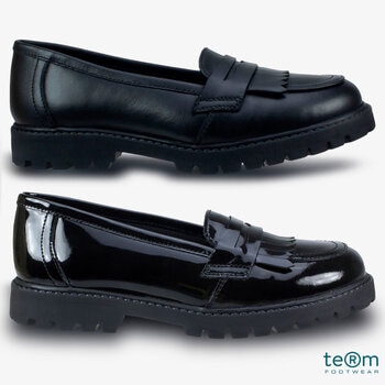 TeⓇm Willow Girl's Loafer School Shoes