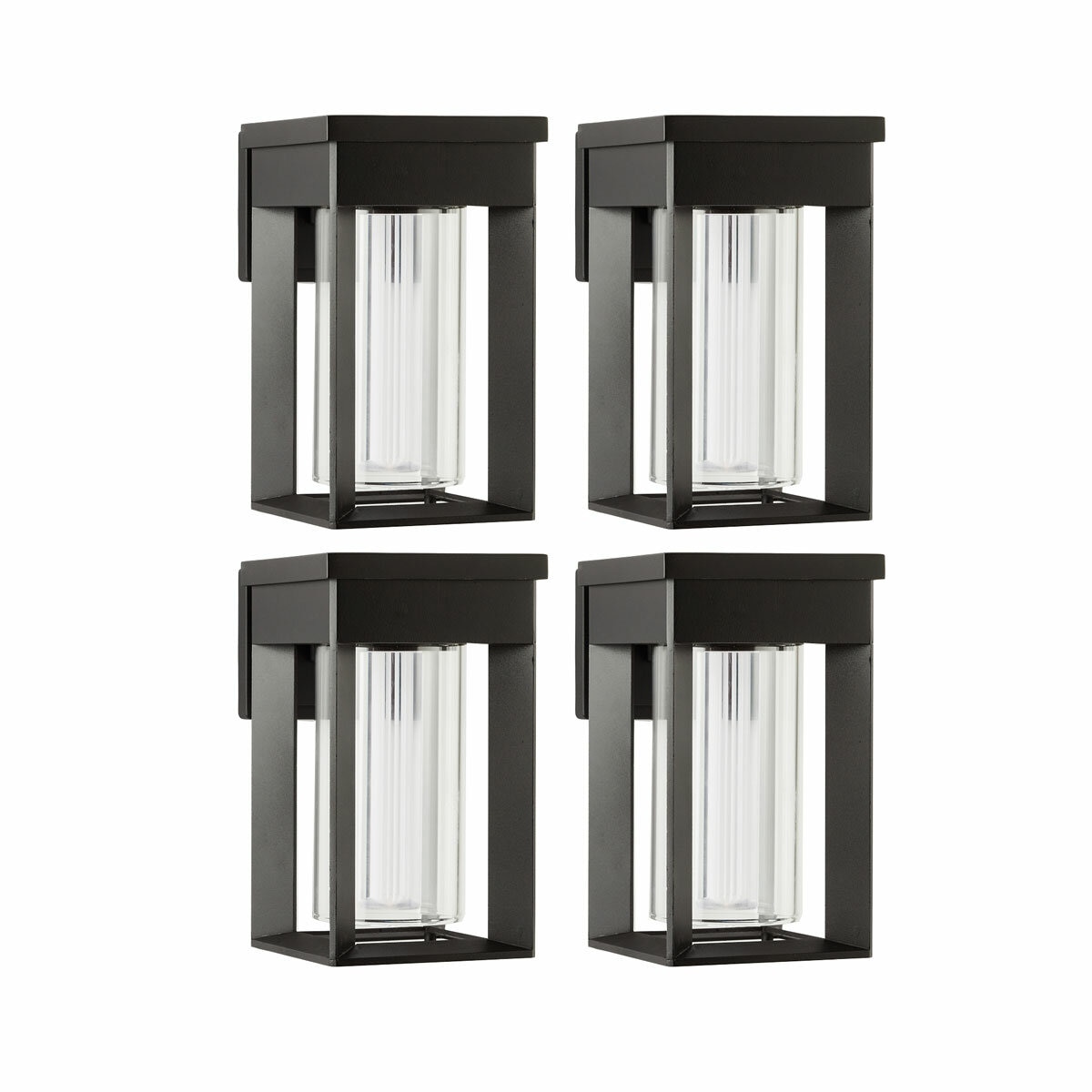 Naturally Solar Wall Accent Lights - 4 Pack