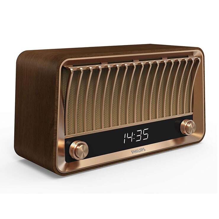 Philips Wooden Bluetooth DAB+ Radio 20W, TAVS700/10 Costco UK