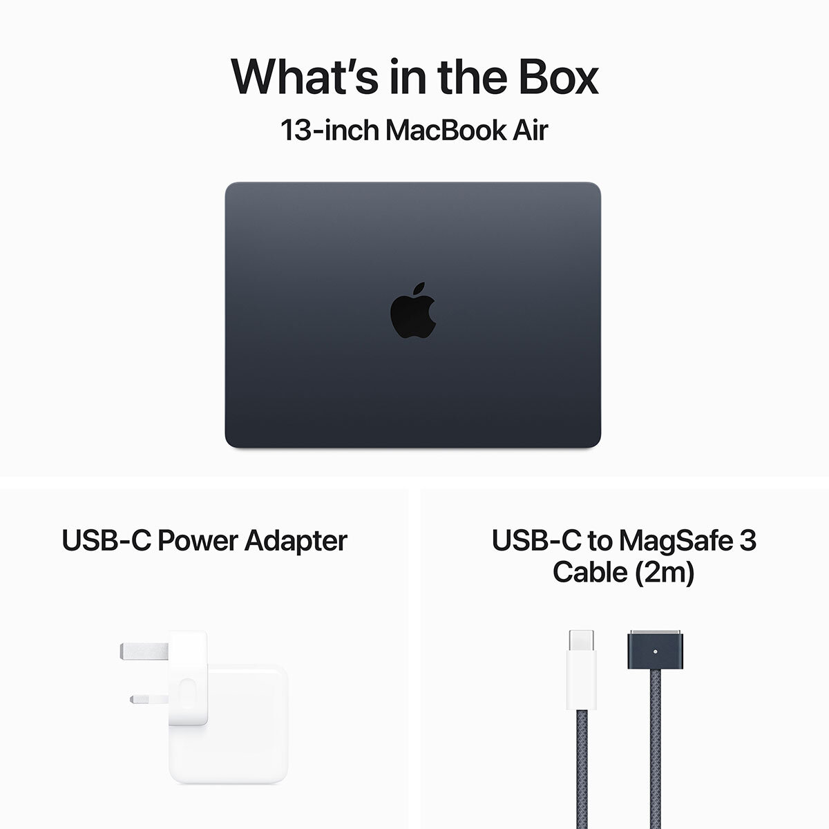 Buy Apple MacBook Air 2024, Apple M3 Chip, 16GB RAM,512GB SSD, 13.6 Inch in Midnight, MXCV3B/A at costco.co.uk