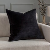 Paoletti Luxe Velvet Feather Fill Cushion 2 Pack in 5 Colours, 55 x 55 cm