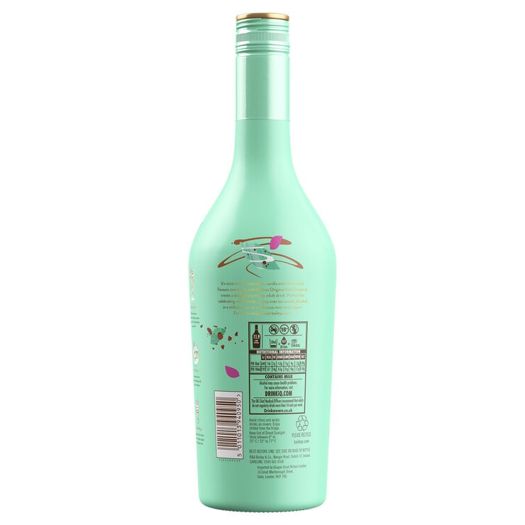 Baileys Mint Choc Shake Irish Cream Liqueur, 70cl
