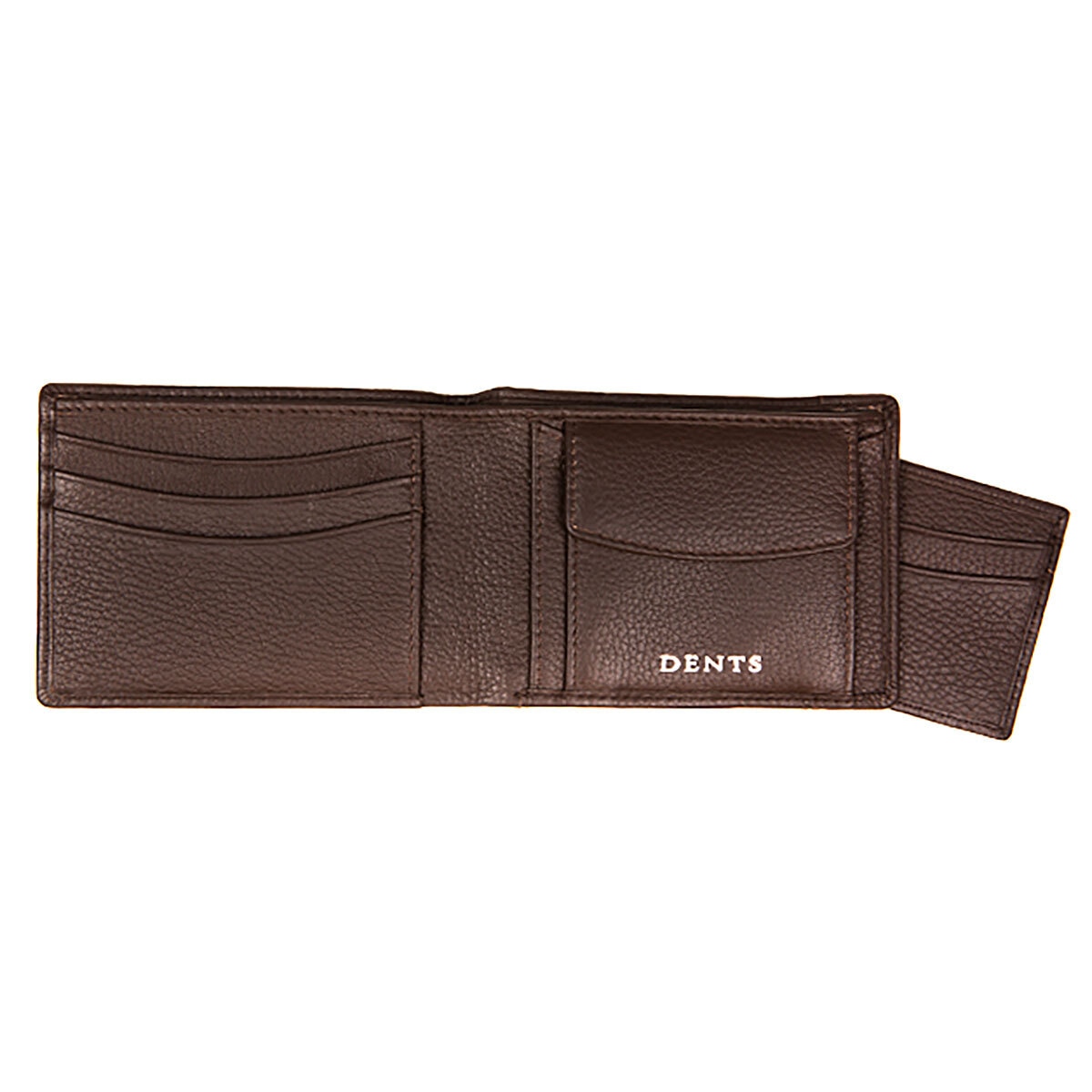 Dents Pebble Grain Leather Billfold Wallet with Removable Card Holder in 2 Colours