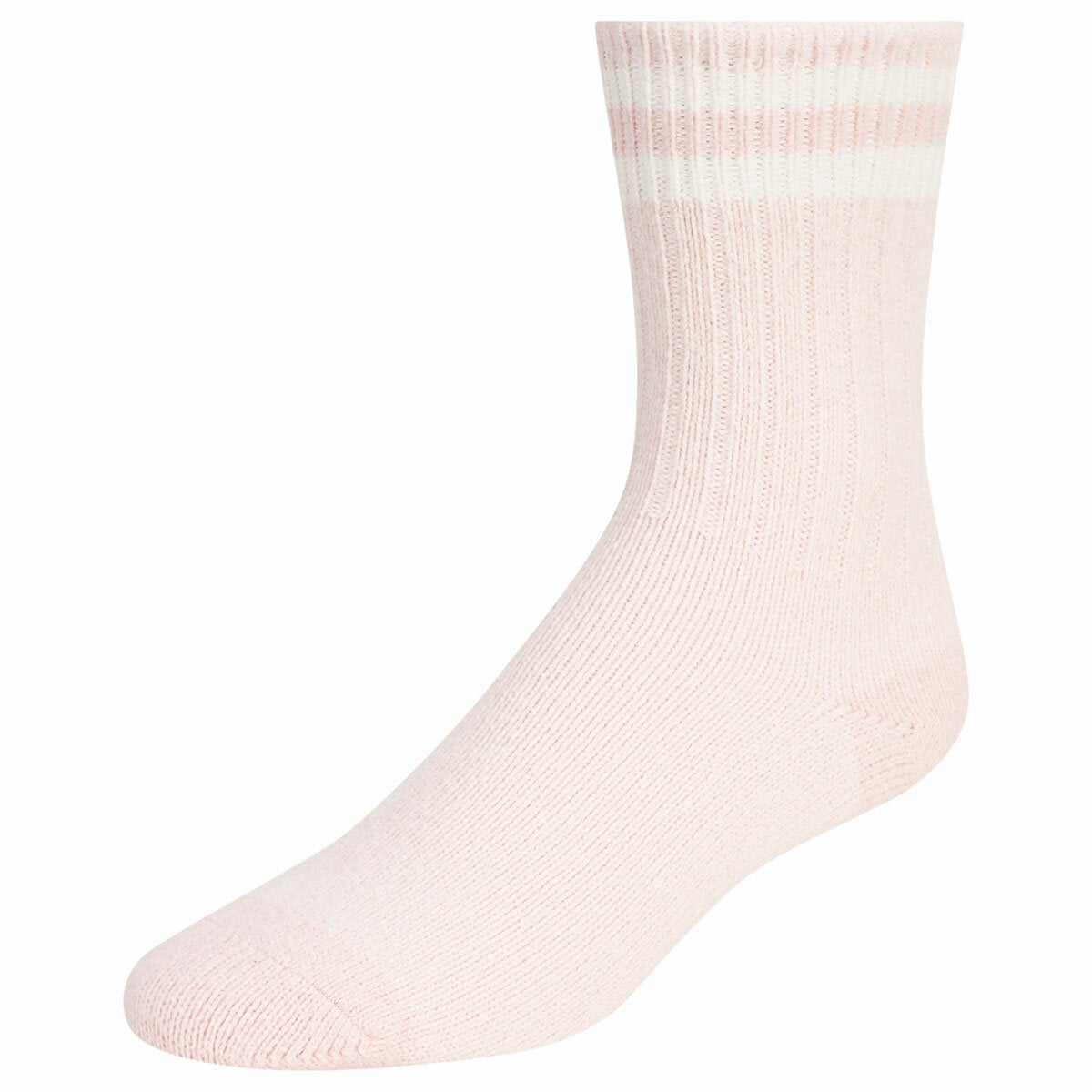 Weatherproof Women's Boot Sock, 6 Pack in Blue, Pink & Brown