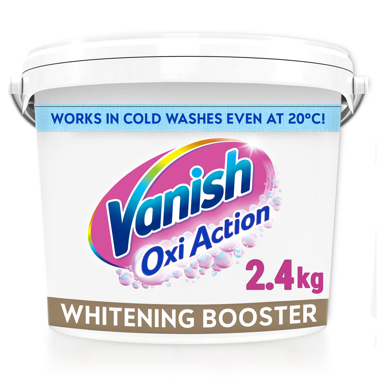 Vanish Gold Oxi Action Crystal White, 2.4kg