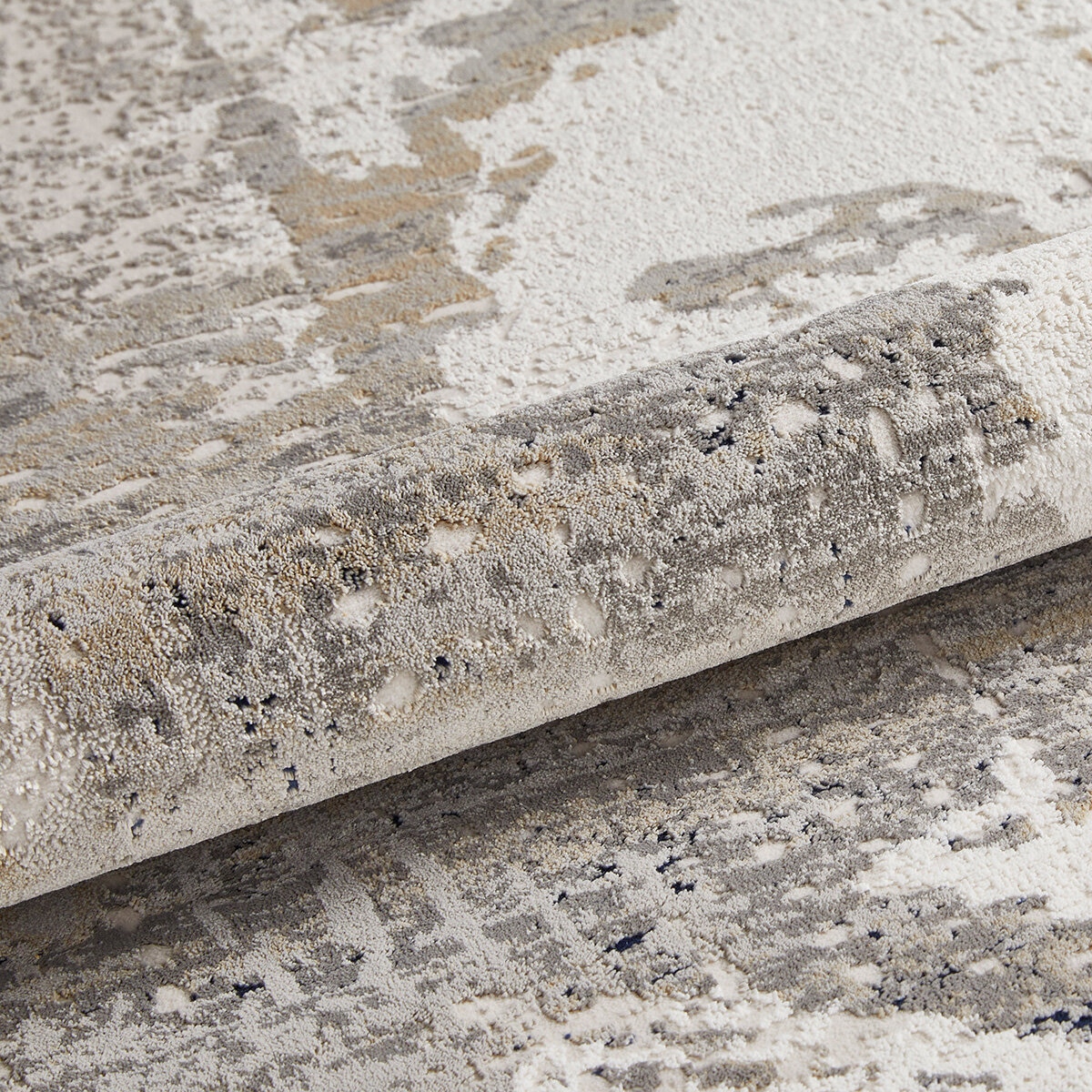 Concept Looms Skyline Grey & Navy Rug, in 3 Sizes