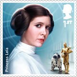 STAR WARS™ Framed Royal Mail® Special Character Collectable Stamps with Tatooine Backdrop