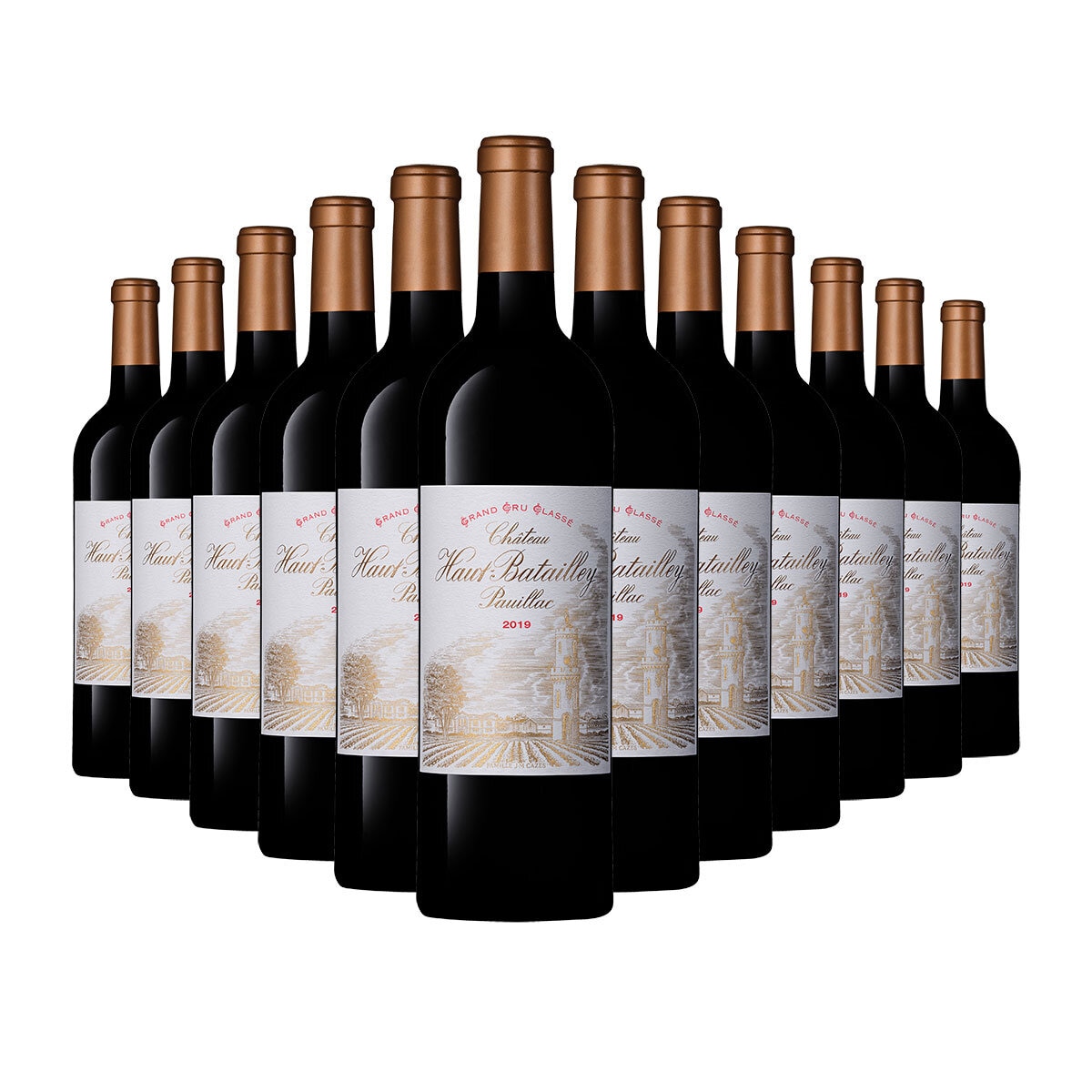 Chateau Haut Batailley Pauillac 2019 12 x 75cl