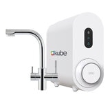 eKUBE Reverse Osmosis (RO) Drinking Water System & 3-Way Gemini Tap