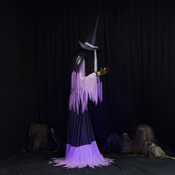 Buy Halloween 10ft Animated Witch Lifestyle5 Image at Costco.co.uk