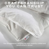 Snuggledown Natural Hotel Goose Feather & Down All Seasons Tog Duvet