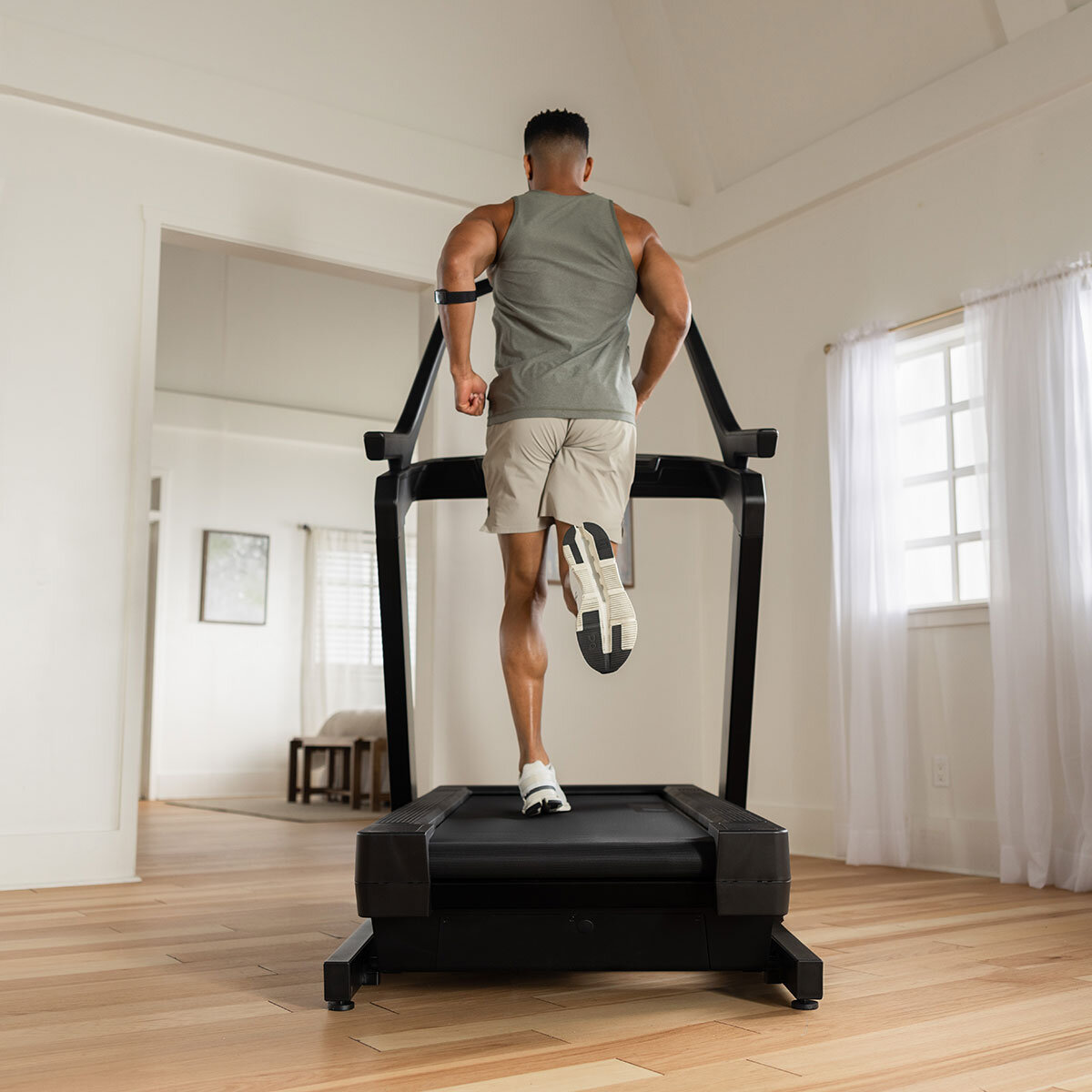 Installed Nordic Track X16 Incline Trainer Treadmill