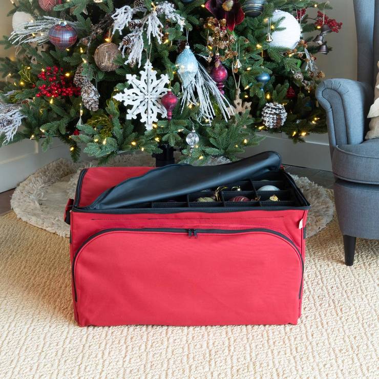 Christmas Ornament 3 Tray Storage Bag Costco UK