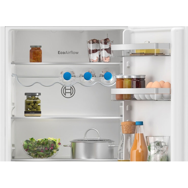 Bosch Series 4, KIN86VFE0G Fully Integrated Fridge Freezer E Rated