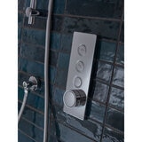 Lifestyle image of shower in bathroom setting