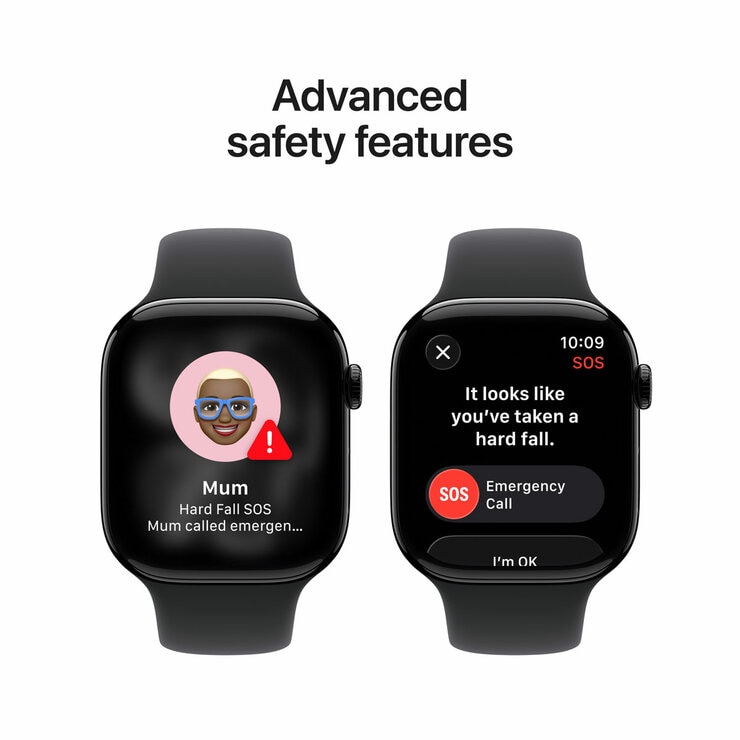 Buy Apple Watch Series 11 GPS + Cellular, 46mm Jet Black Aluminium Case with Black Sport Band - M/L, MFC44MP/A at costco.co.uk Buy Apple Watch Series 11 GPS + Cellular, 46mm Jet Black Aluminium Case with Black Sport Band - M/L, MFC44MP/A at costco.co.uk