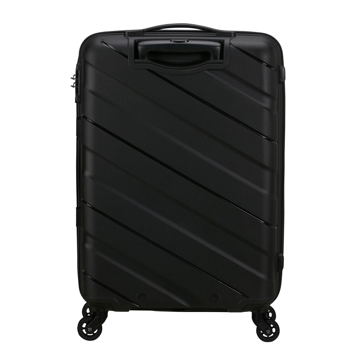 American Tourister Jet Driver 55cm Carry On Hardside Spinner Case in Black