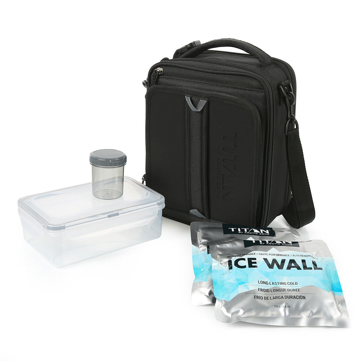 Titan Expand Lunchbox Black