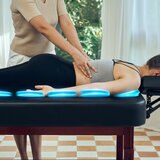 Master Massage AirMaster 76cm Airwave Massage Table, Mahogany Frame