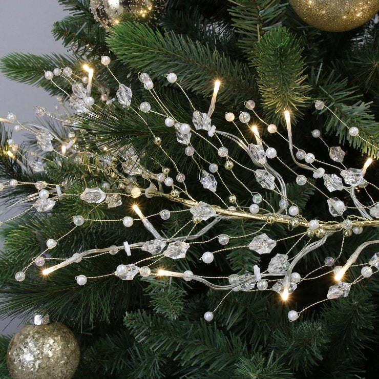 9 inches LED Garland with Microlights 9 inches LED Garland with Microlights