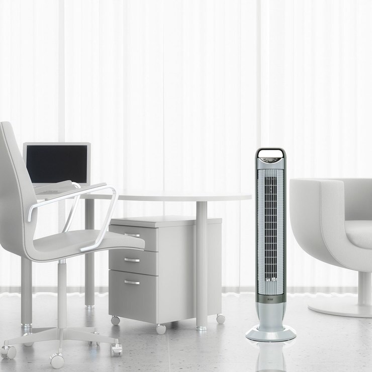 Seville Ultra Slimline Tilt Tower Fan, EHF10202UK Costco UK