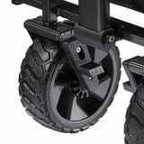 Mac Sports XL Steel Folding Wagon with Brakes