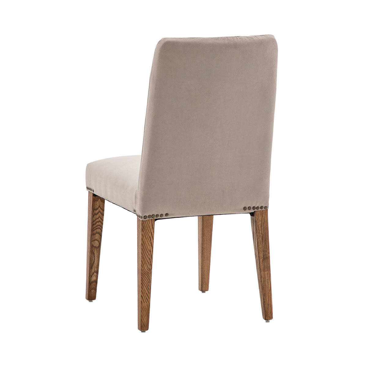Gallery Highgrove Grey Velvet Dining Chair, 2 Pack
