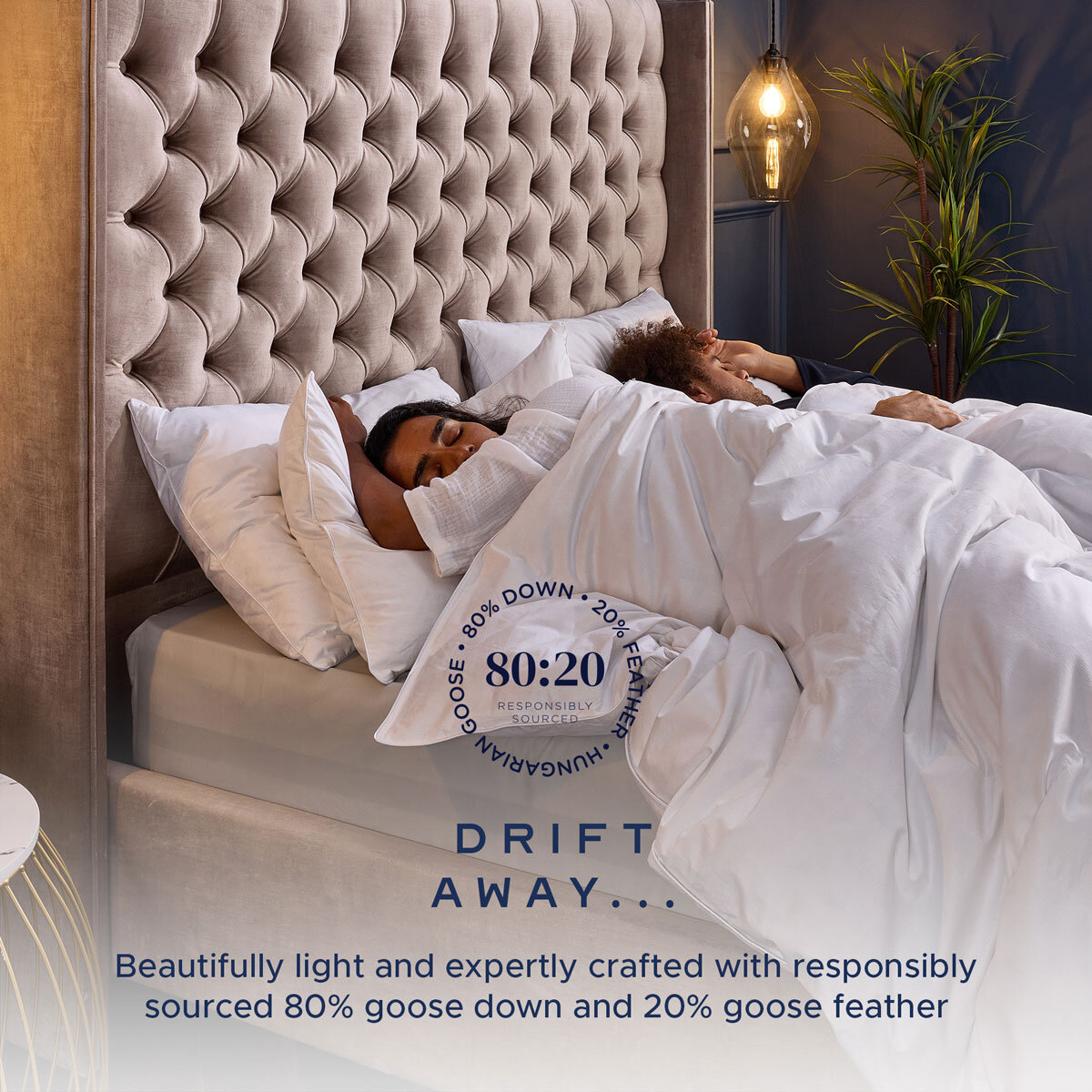 Snuggledown Hungarian Goose Down 10.5 Tog Duvet in 4 sizes